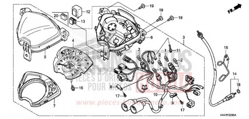 COMPTEUR DE VITESSE NSC110MPDH de 2017